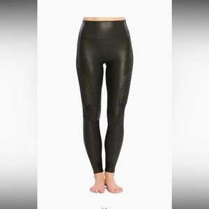 SPANX Moto Leather Leggings M